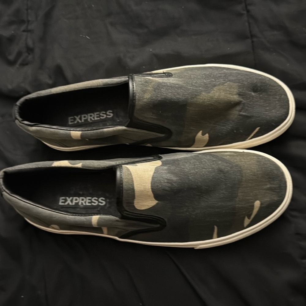 Camo Slip On shoes